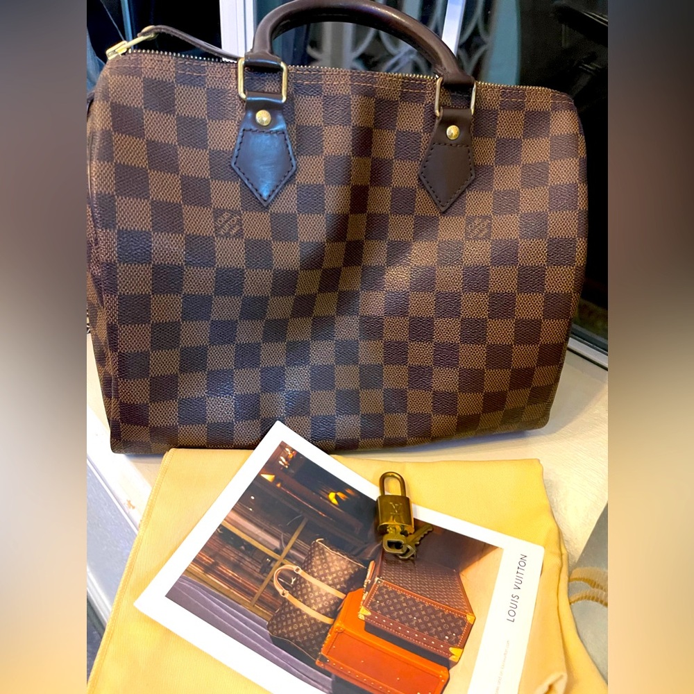 Louis Vuitton Speedy 30 Damier Ebene